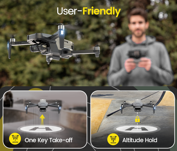 HS720R GPS Drone with 3-Axis Gimbal 4K EIS Camera