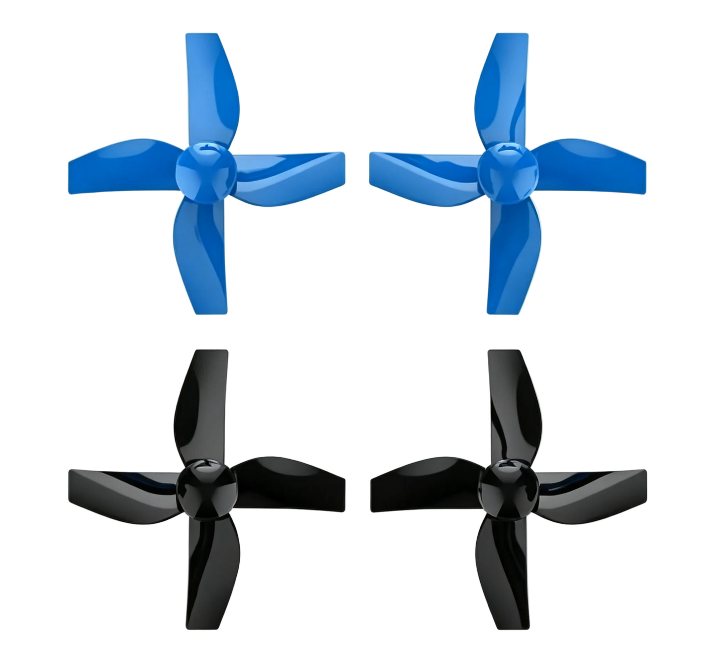 Holy Stone HS210 blue drone 4-paddle propellers