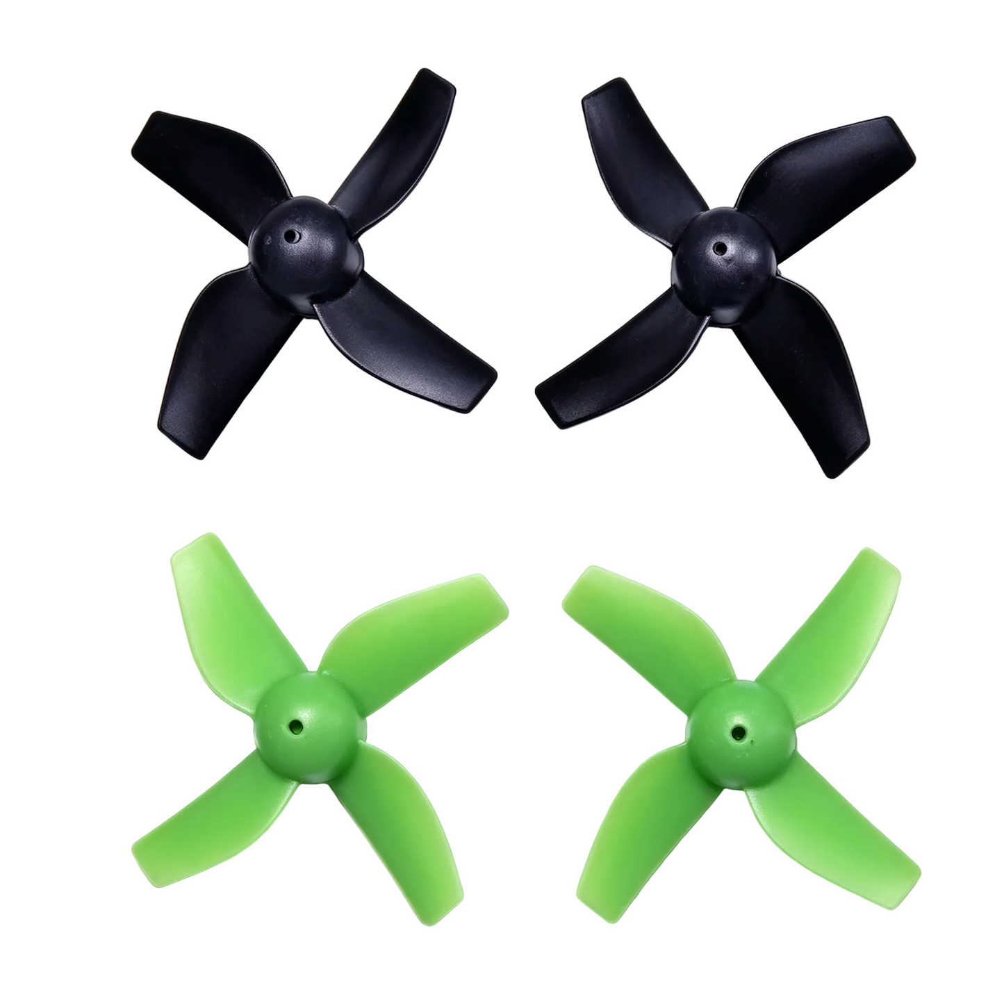 Holy Stone HS210 green drone 4-paddle propellers