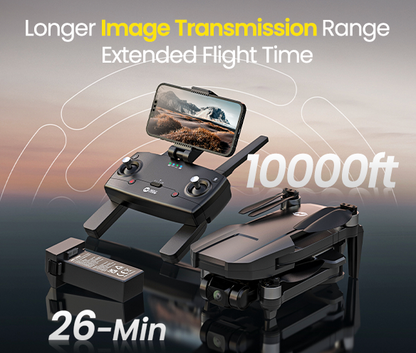 HS720R GPS Drone with 3-Axis Gimbal 4K EIS Camera