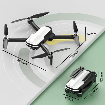 Compact foldable HS280D drone with portable dimensions