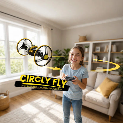 Holy Stone H4831 Multi-Surface Stunt Drone with Wheels