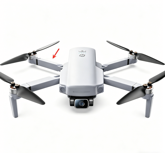 Bras arrière droit pour drone HolyStone HS360D