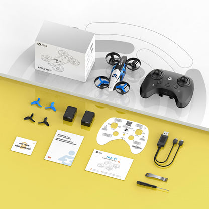 Holy Stone HS210T package contents and accessories
