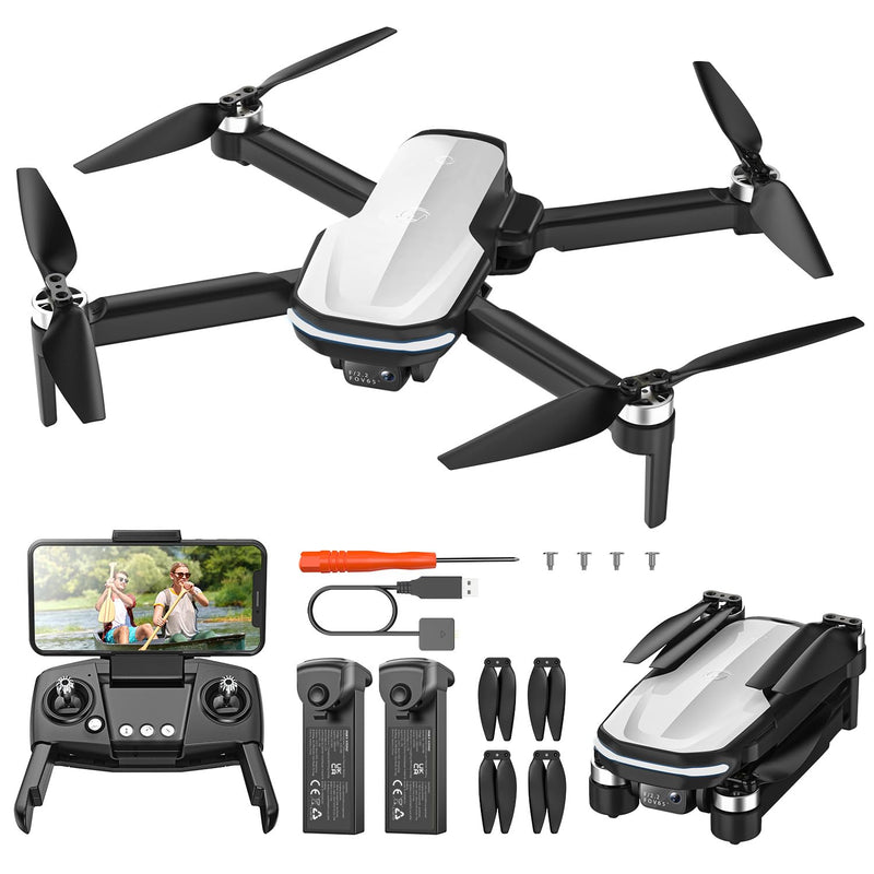 Holy Stone HS280D FPV drone with controller, two batteries and accessories