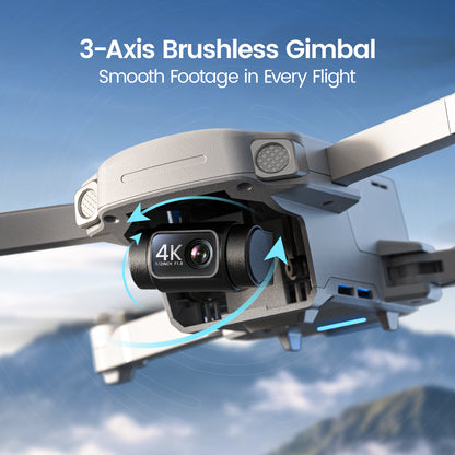 Holy Stone HS360G 3-Axis Brushless Gimbal for Stabilized Aerial Footage