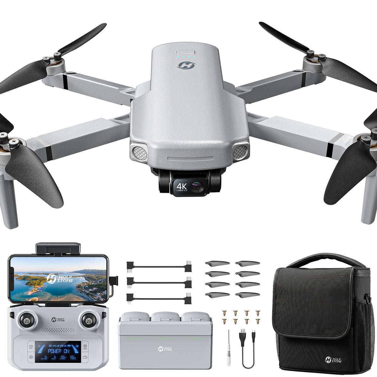 Holy Stone HS360G Creator Kit with Screen Controller and Accessories