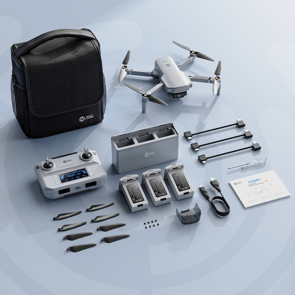 Holy Stone HS360G Explorer Kit with Batteries and Carrying Case