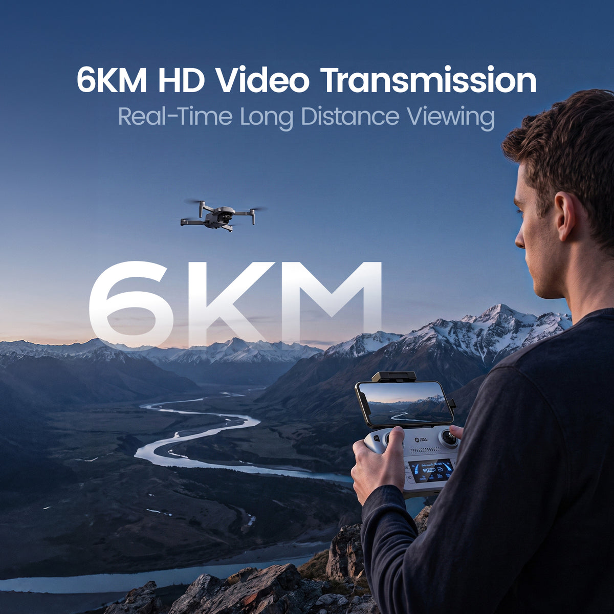 Holy Stone HS360G GPS Drone with Up to 6km Video Transmission