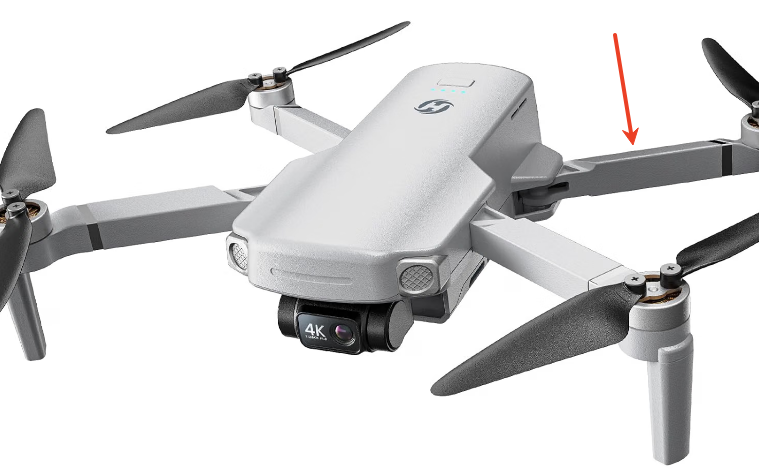 Holy Stone HS360G Drone Rear Left Arm Replacement