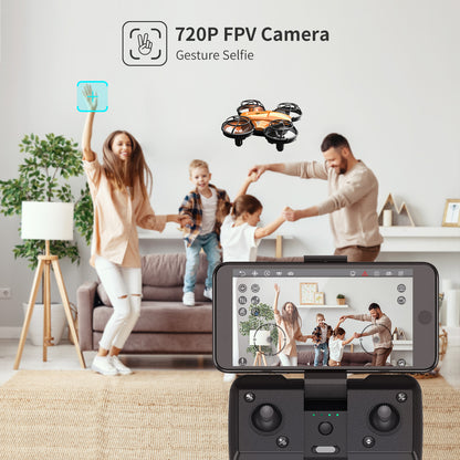 Holy Stone HS420 1080P FPV camera drone with real-time smartphone video transmission