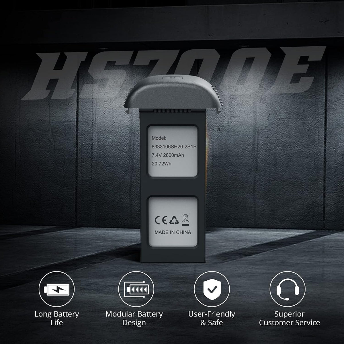 Holy Stone HS700E Battery