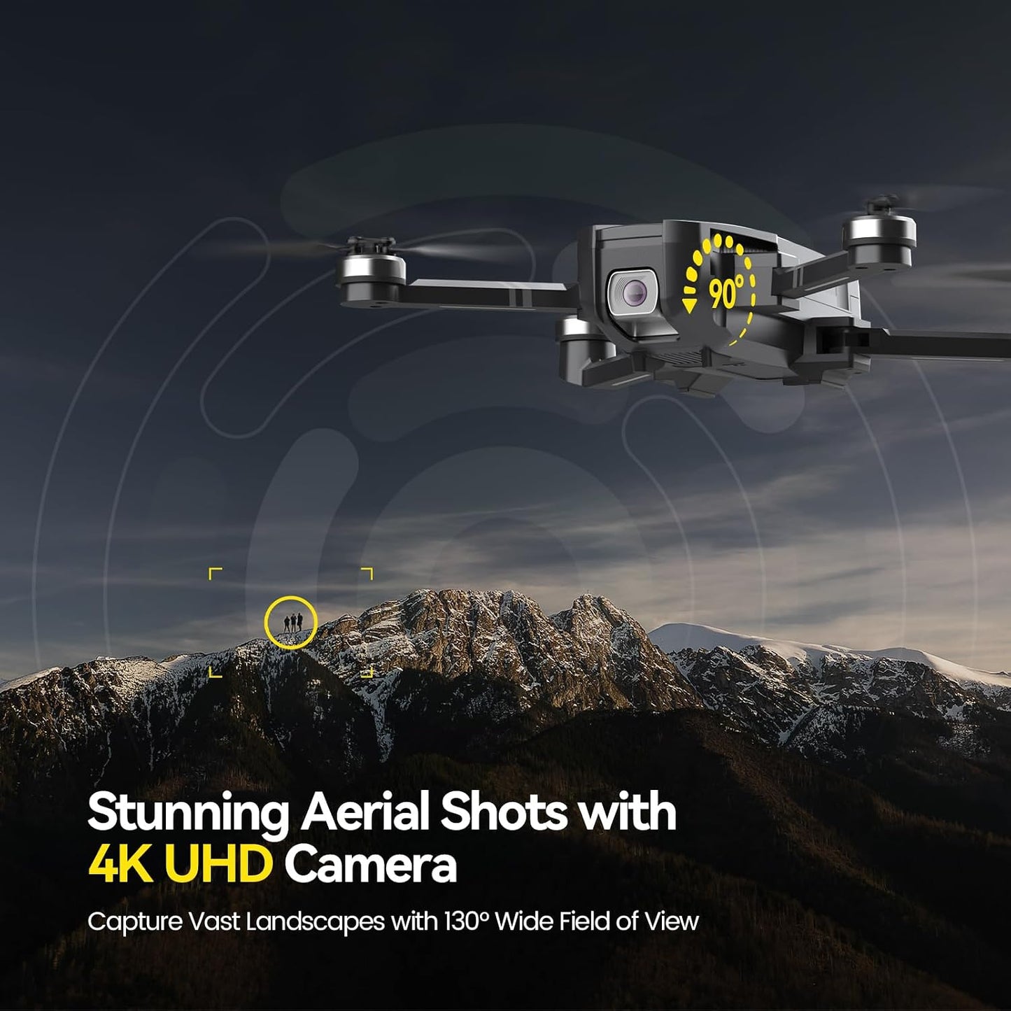 Holy Stone HS720 GPS drone with 4K UHD camera for aerial photography and video