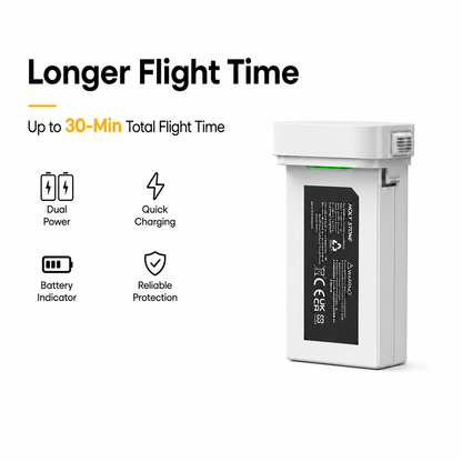 Holy Stone HS900PRO Battery with up to 30 minutes flight time