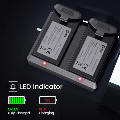 Holy Stone HS110D and HS110G charger LED indicator