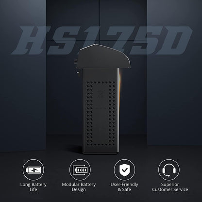 Holy Stone hs175d battery long battery life and modular design