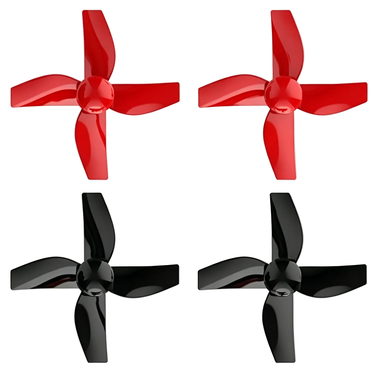 Holy Stone HS210 red drone 4-paddle propellers