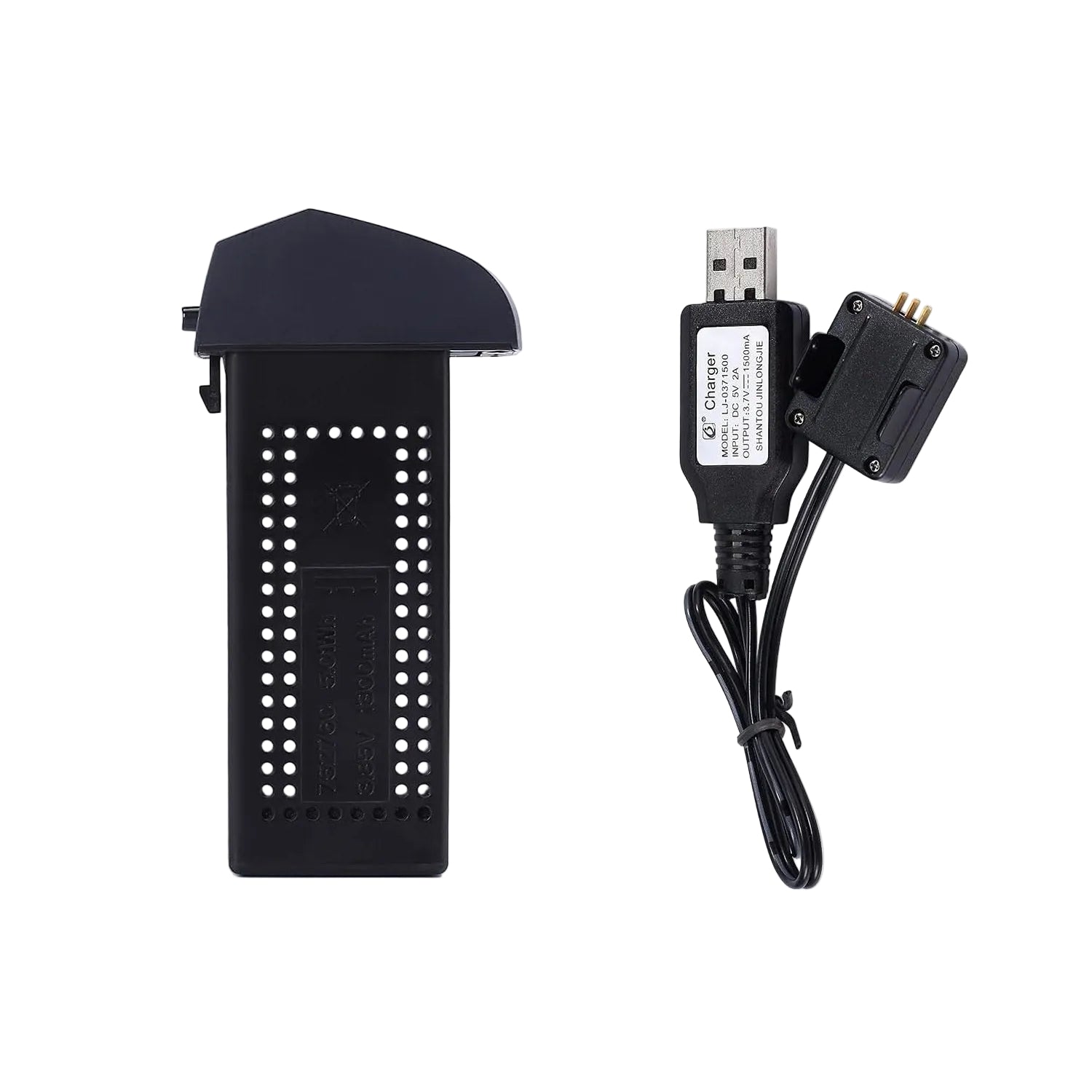 Holy Stone HS260 drone battery with charging cable
