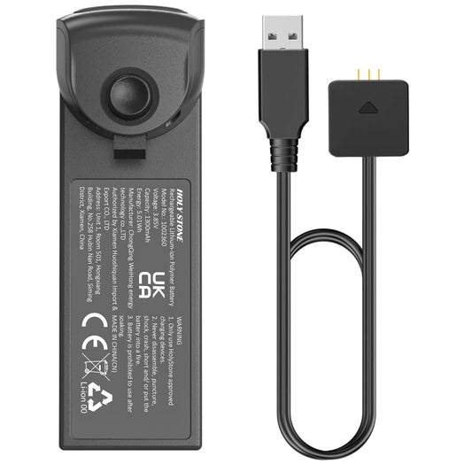 Battery with Charging Cable for HolyStone HS280/HS280D Drone