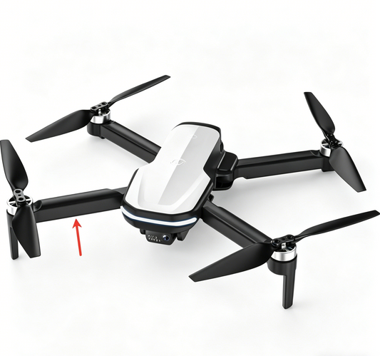 Holy Stone HS280D drone front right arm assembly with motor