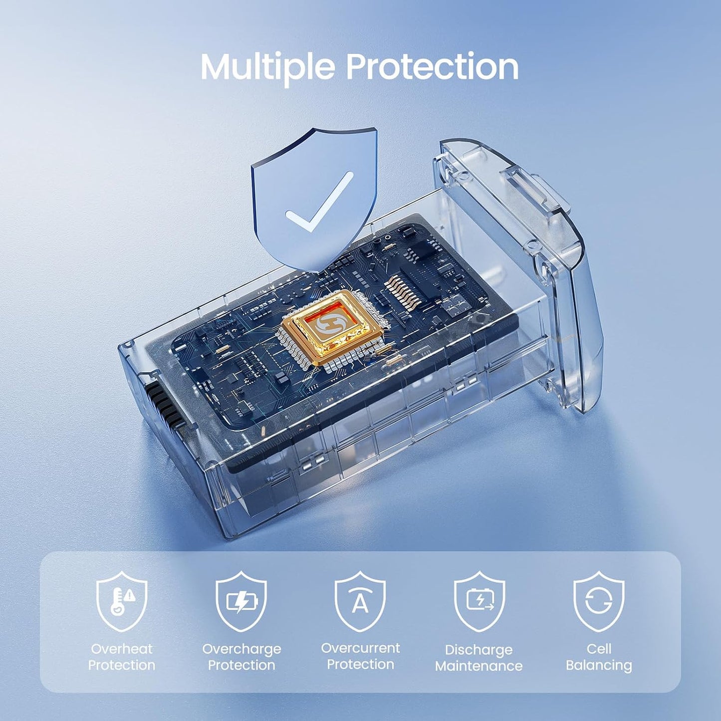 Holy Stone HS360D drone battery with multiple protection functions