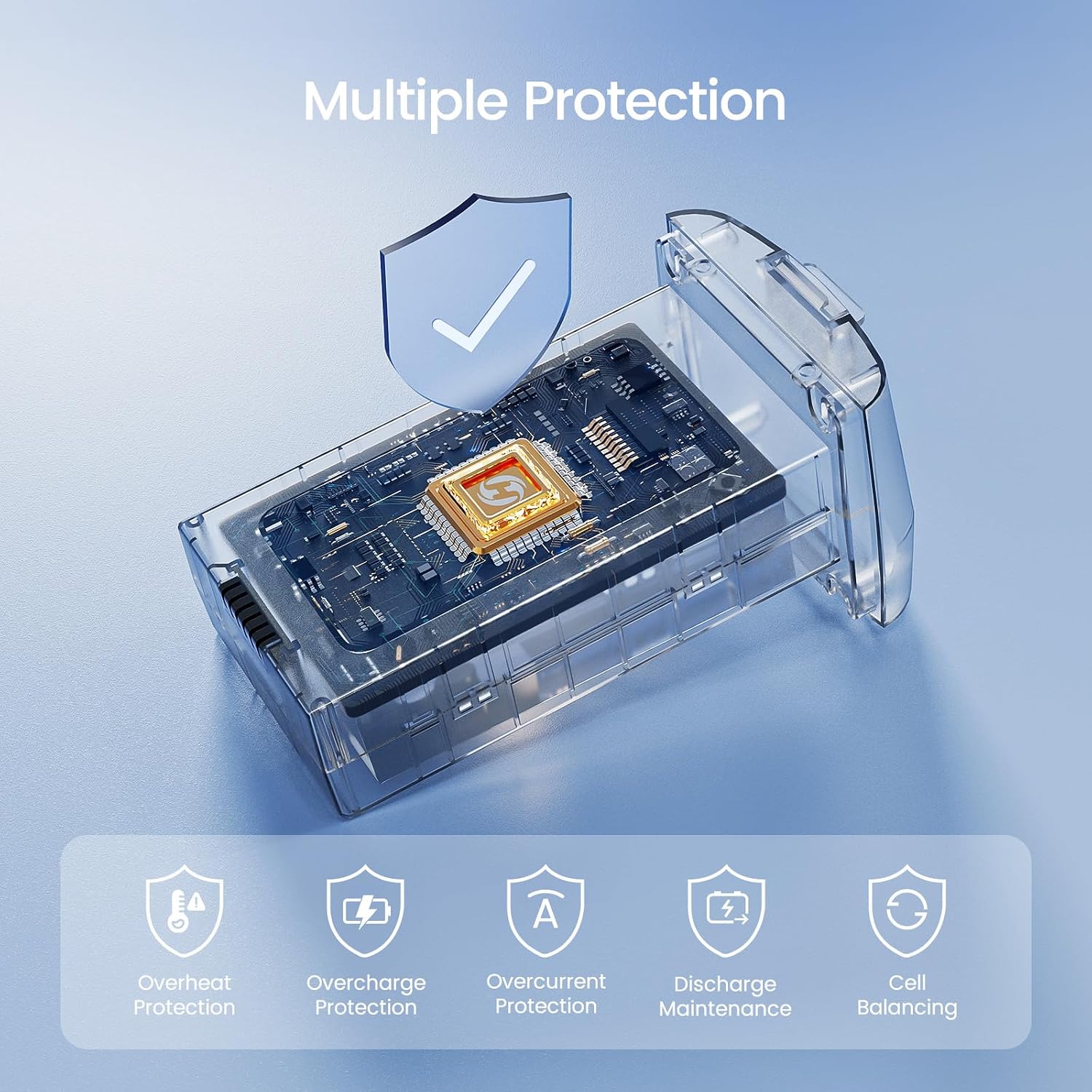 Holy Stone HS360D drone battery with multiple protection functions