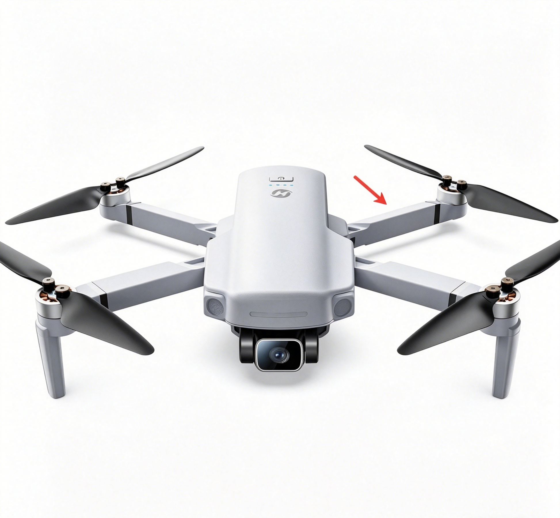 Holy Stone HS360D drone rear left arm assembly with motor
