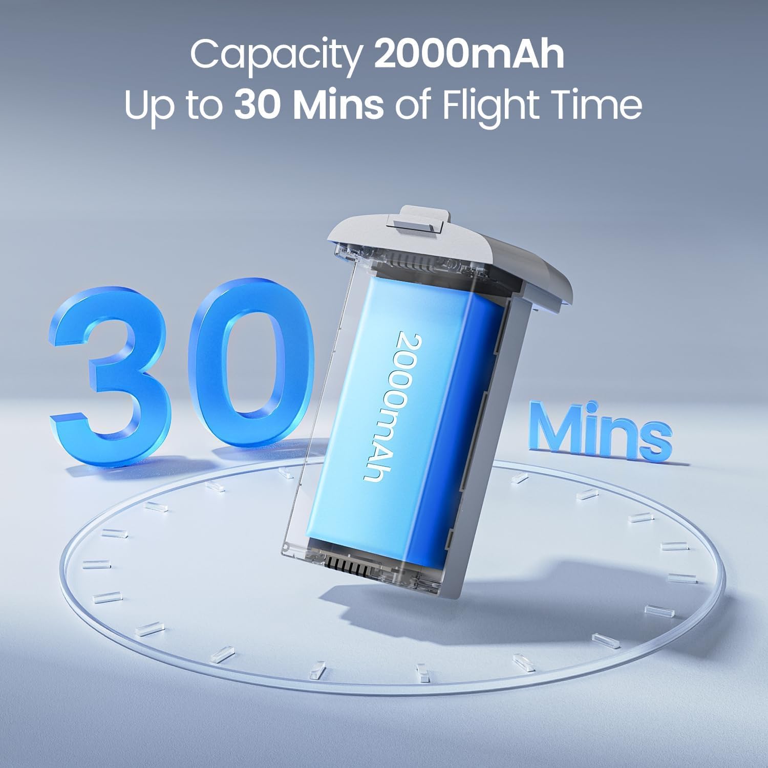 Holy Stone HS360E drone battery with up to 30 minutes flight time
