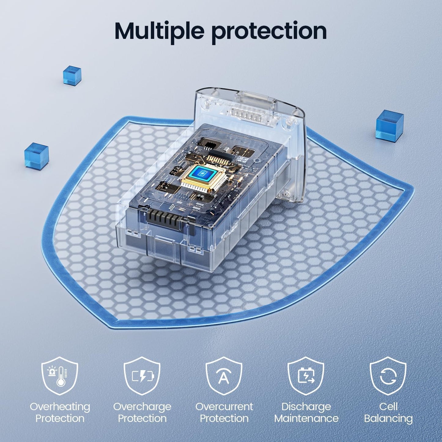 Holy Stone HS360E drone battery with multiple protection functions