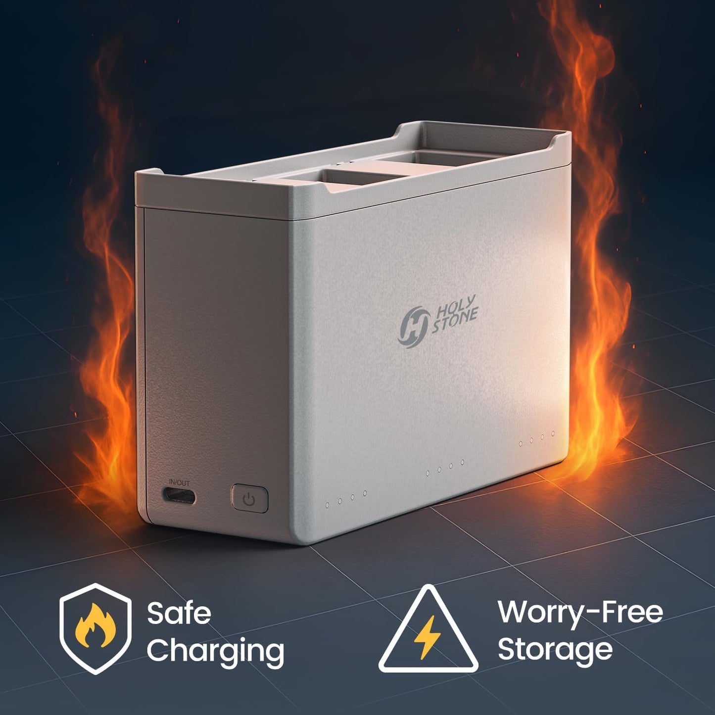 Holy Stone HS360E and HS360D smart charging hub safe charging protection