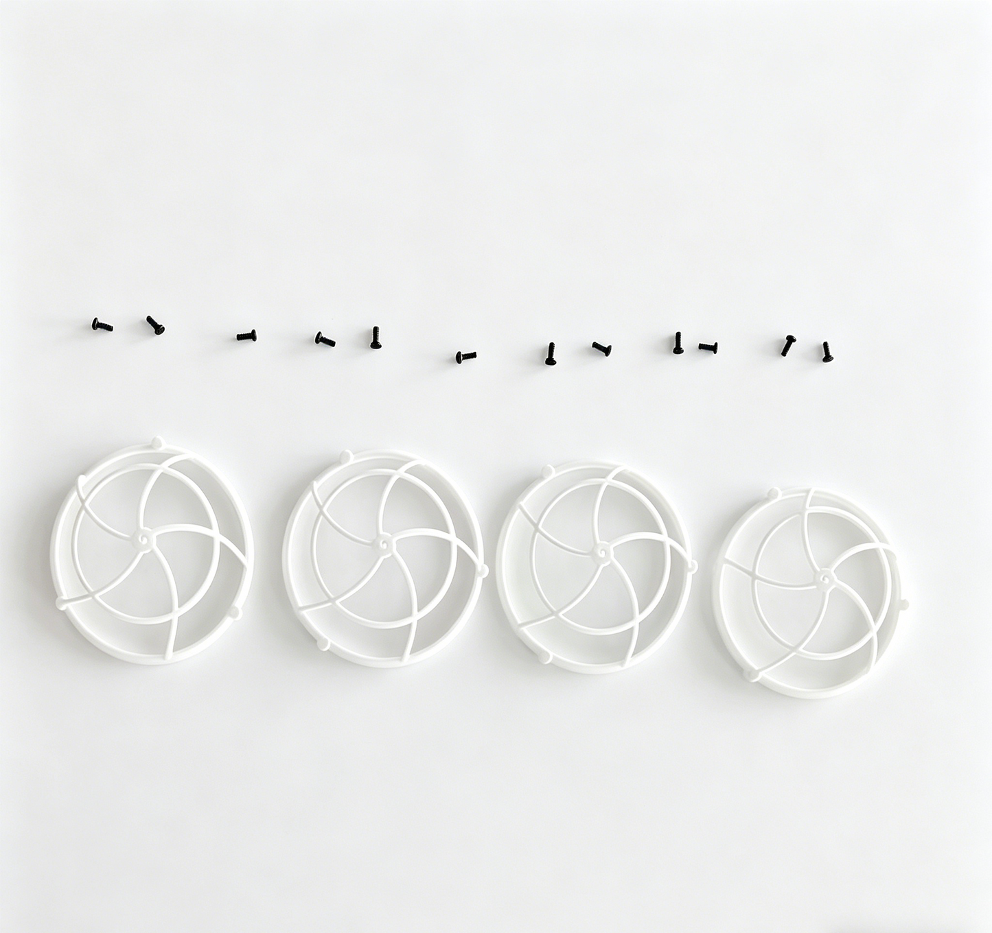 Propeller Guards with Screws for HolyStone HS420 White Drone