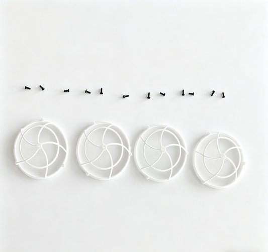 Propeller Guards with Screws for HolyStone HS420 White Drone