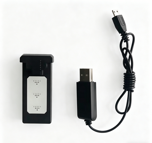 Battery with Charging Cable for HolyStone HS430 Black Drone