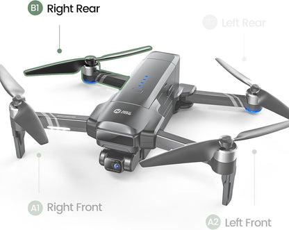 Holy Stone HS600 WiFi FPV Version, HS600 Wire FPV Version and HS600D drone rear right arm position