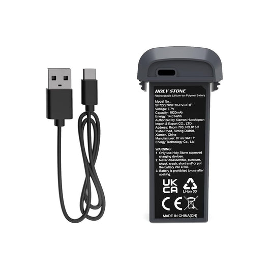 Battery with Charging Cable for HolyStone HS710 Drone