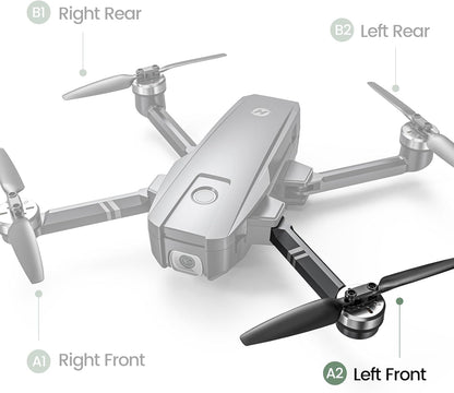 Holy Stone HS720 and HS720E drone front left arm position