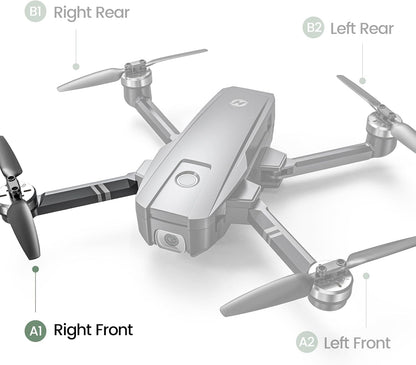 Holy Stone HS720 and HS720E drone front right arm position