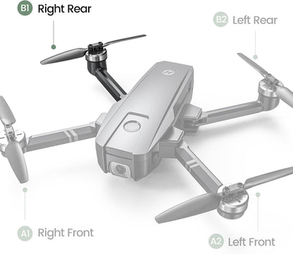 Holy Stone HS720 and HS720E drone rear right arm position