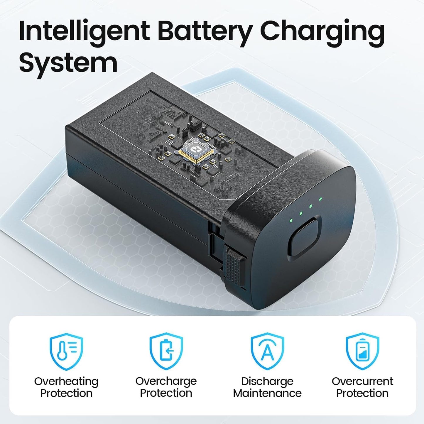 Holy Stone HS900 intelligent battery charging protection system