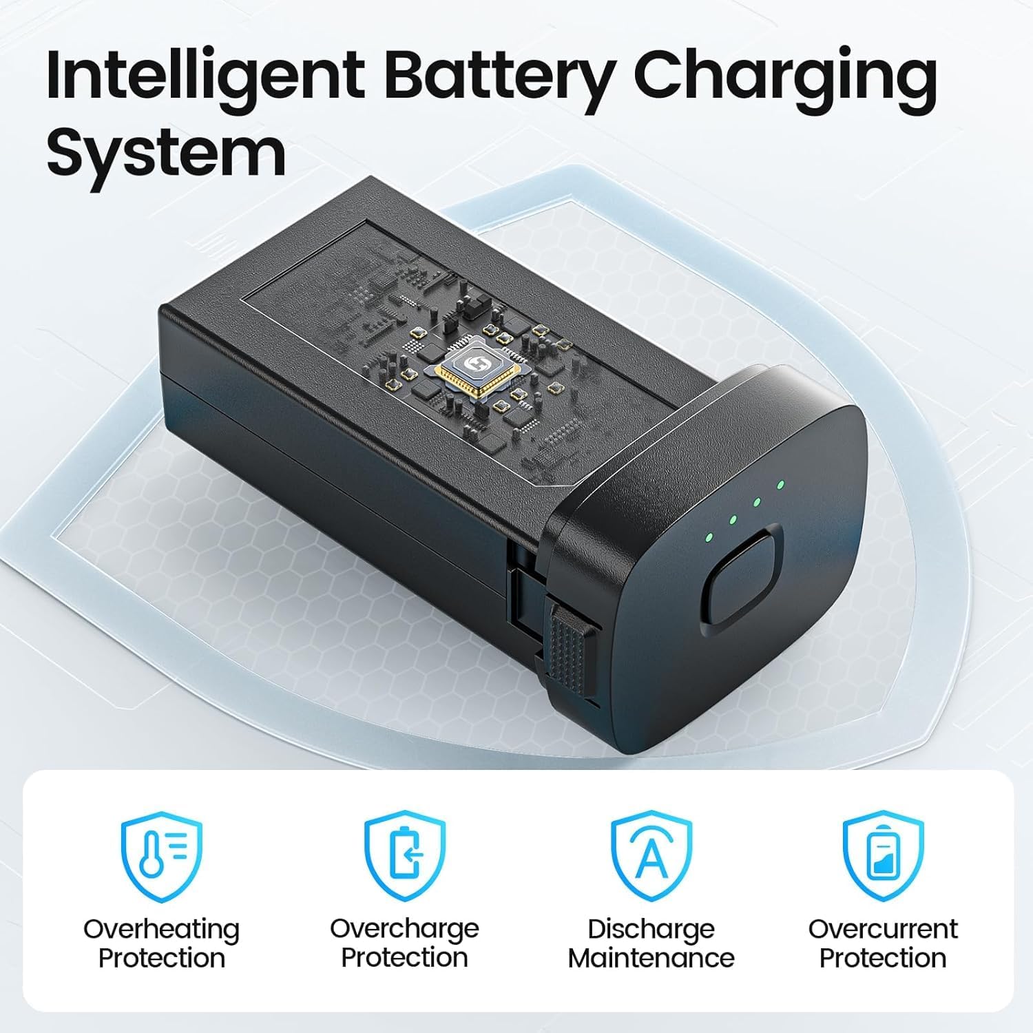 Holy Stone HS900 intelligent battery charging protection system