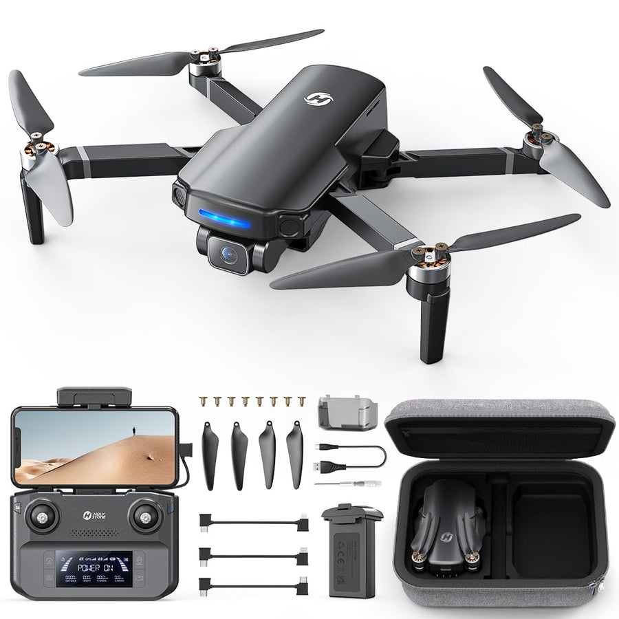 Holy Stone HS360S 4K GPS drone with controller and accessories 