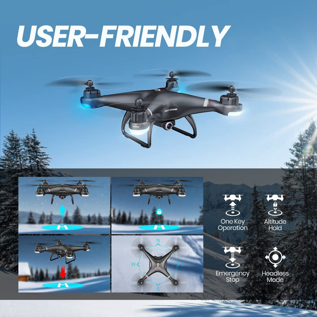 Holy stone gps drone fpv drones with camera for adults 1080p deals hd